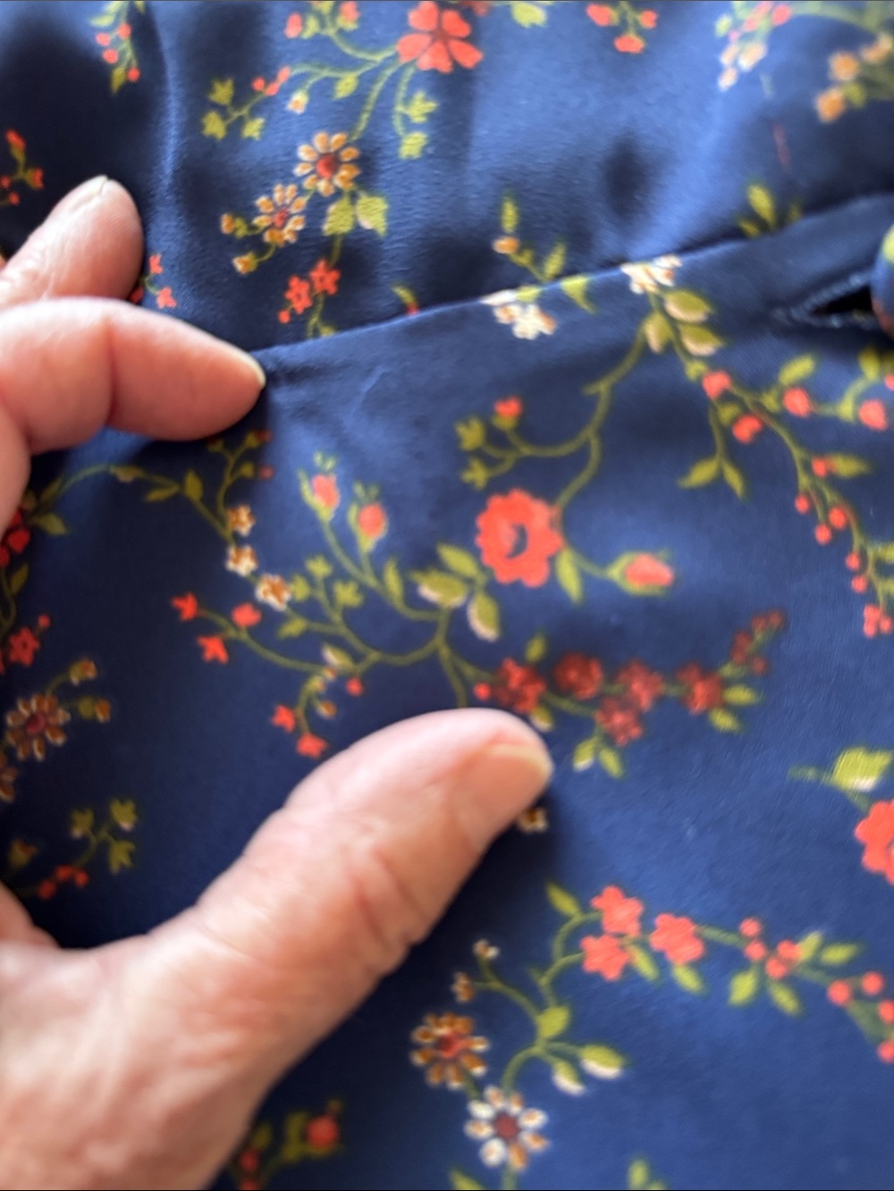 MADEWELL Amaranth Floral Wrap Dress - Picture 10 of 12